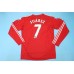 Liverpool 11/12 Home Red Long Sleeve Soccer Jersey